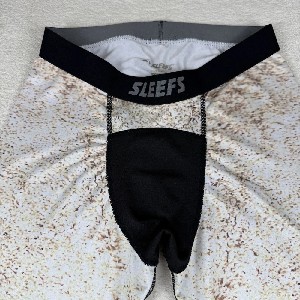 SLEEFS Men's Old Baseball‎ 3/4 Length Tights Size XL